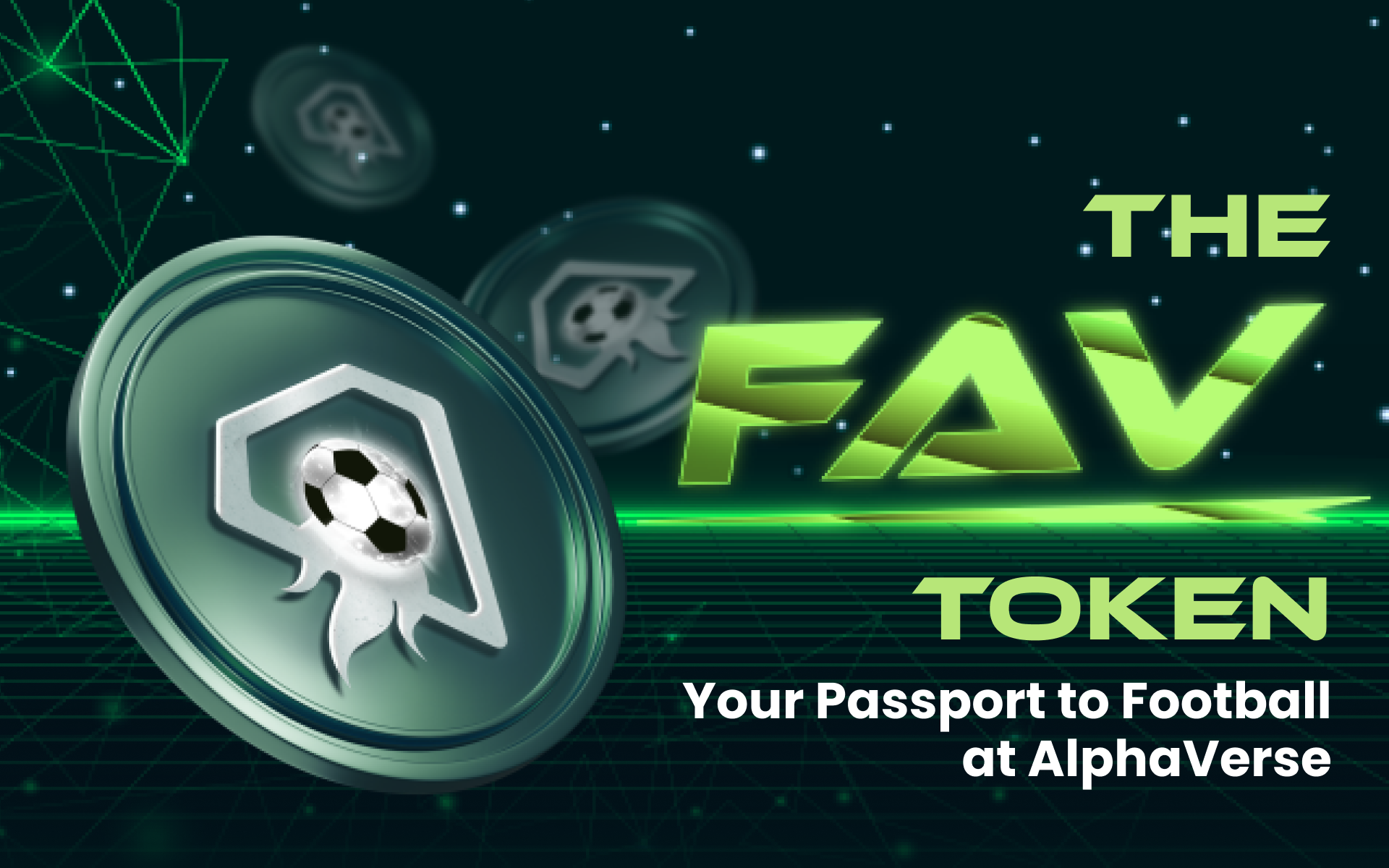 The FAV Token is the native currency of Football at AlphaVerse